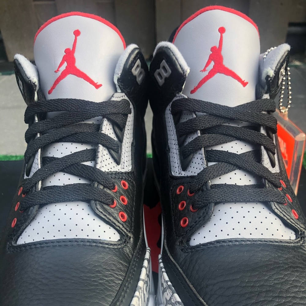 Jordan 3 black cement 2018 - Picture 8 of 11